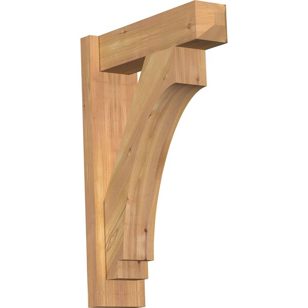 Ekena Millwork Imperial Smooth Craftsman Outlooker, Western Red Cedar, 5 1/2"W x 18"D x 26"H OUT06X18X26IMP04SWR - main